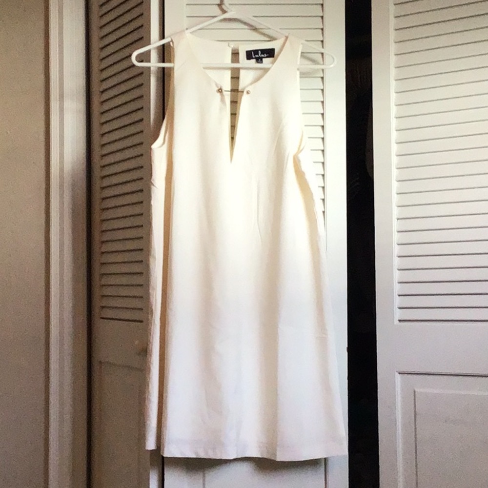 Ivory cocktail dress